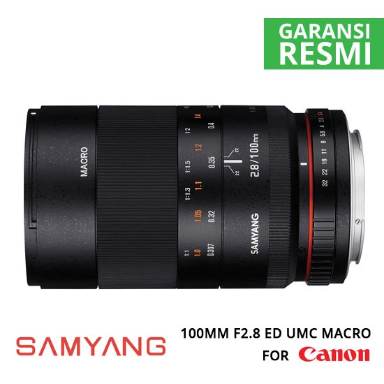 Samyang 100mm F2.8 ED UMC MACRO for Canon