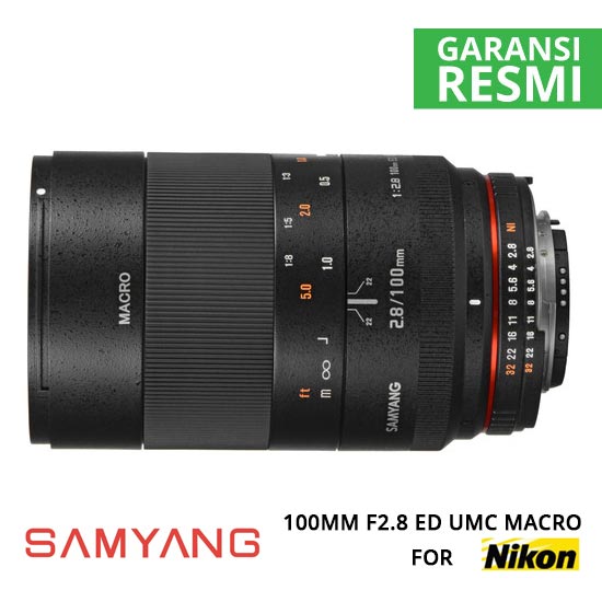 Samyang 100mm F2.8 ED UMC MACRO for Nikon AE