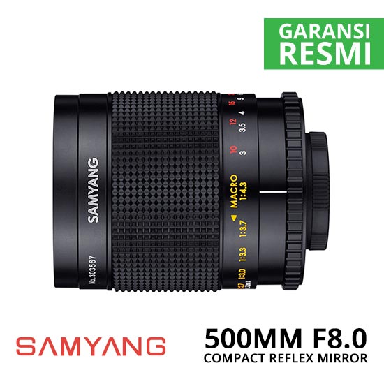 Samyang 500mm F8.0 Compact Reflex Mirror Lensa