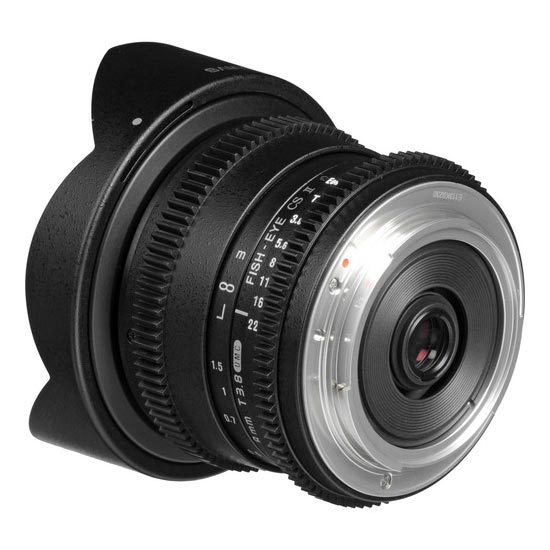 Samyang 8mm T3.8 VDSLR UMC Fish-eye CS II Detachable Hood for Canon - Image 4