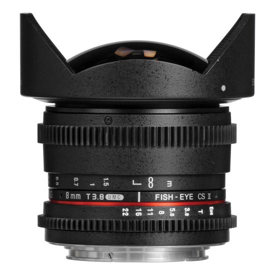 Samyang 8mm T3.8 VDSLR UMC Fish-eye CS II for Canon - Image 2