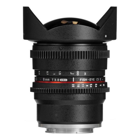 Samyang 8mm T3.8 VDSLR UMC Fish-eye CS II for Sony NEX - Image 2