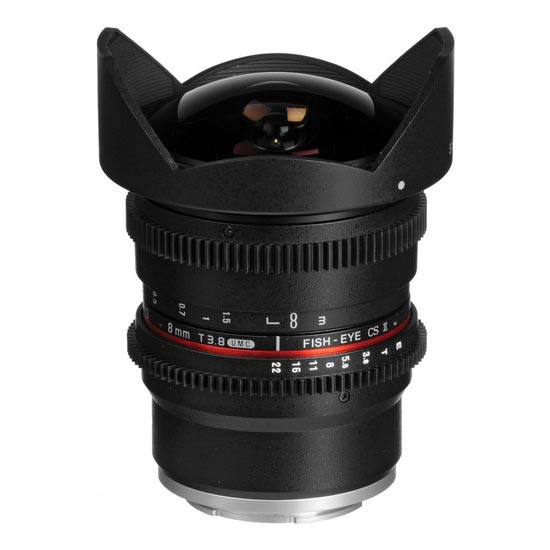 Samyang 8mm T3.8 VDSLR UMC Fish-eye CS II for Sony NEX - Image 3