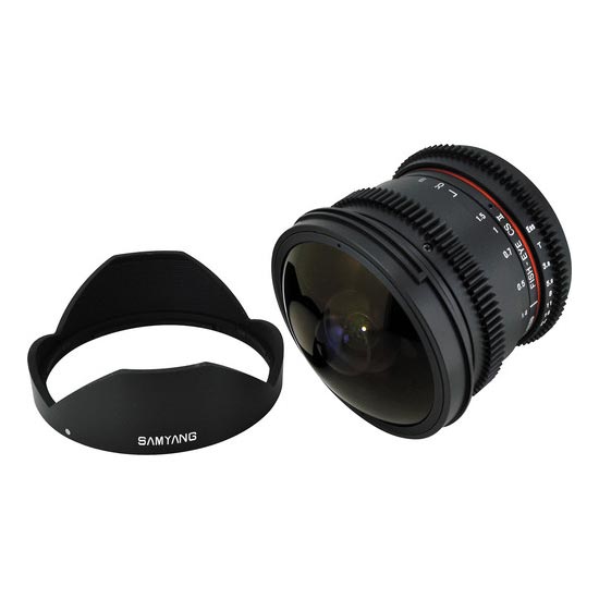 Samyang 8mm T3.8 VDSLR UMC Fish-eye CS II for Sony NEX - Image 5