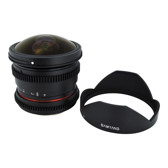 Samyang 8mm T3.8 VDSLR UMC Fish-eye CS II for Sony NEX - Image 6