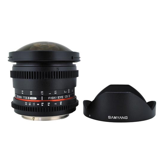 Samyang 8mm T3.8 VDSLR UMC Fish-eye CS II for Sony NEX - Image 7