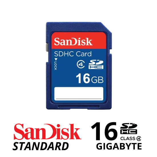 SanDisk Standard SDHC 16GB