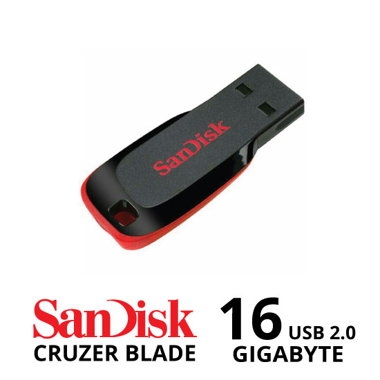Sandisk Cruzer Blade Flashdisk 16GB