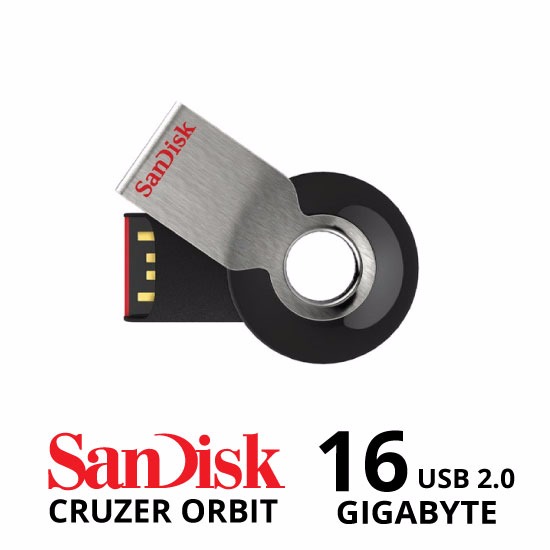 Sandisk Cruzer Orbit Flasdisk 16GB
