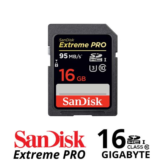 Sandisk Extreme Pro SDHC 95Mb/S - 16GB