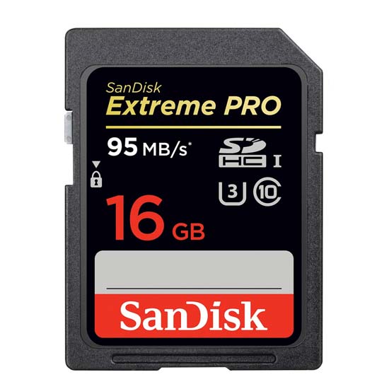 Sandisk Extreme Pro SDHC 95Mb/S - 16GB - Image 2
