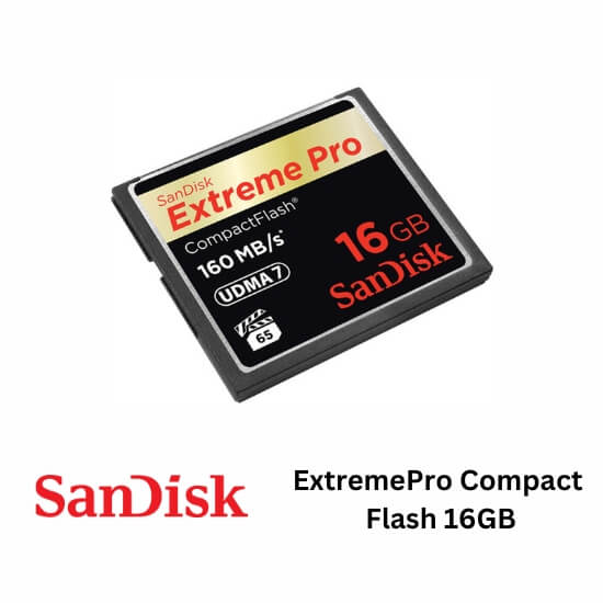 Sandisk ExtremePro Compact Flash 160MB/s 16GB