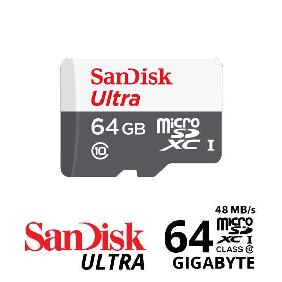 Sandisk Ultra MICROSDXC 48Mb/S - 64GB