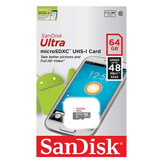 Sandisk Ultra MICROSDXC 48Mb/S - 64GB - Gambar 4