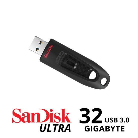 Sandisk Ultra USB 3.0 Flashdisk - 32GB