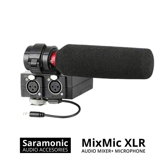 Saramonic MixMic XLR Audio Mixer with Microphone