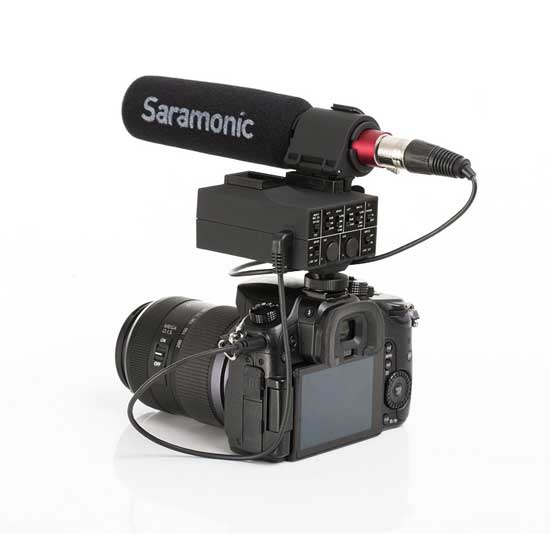 Saramonic MixMic XLR Audio Mixer with Microphone - Image 6