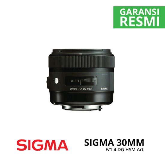 Sigma 30mm F1.4 DC HSM Art - Plaza Kamera Surabaya