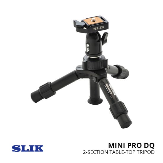 Slik Mini Pro DQ 2 Section Table Top Tripod