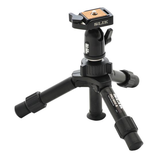 Slik Mini Pro DQ 2 Section Table Top Tripod - Image 2