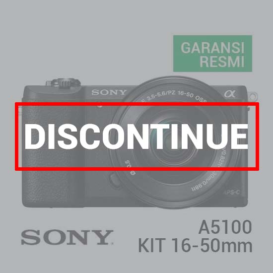 Sony A5100 Kit 16-50mm Hitam