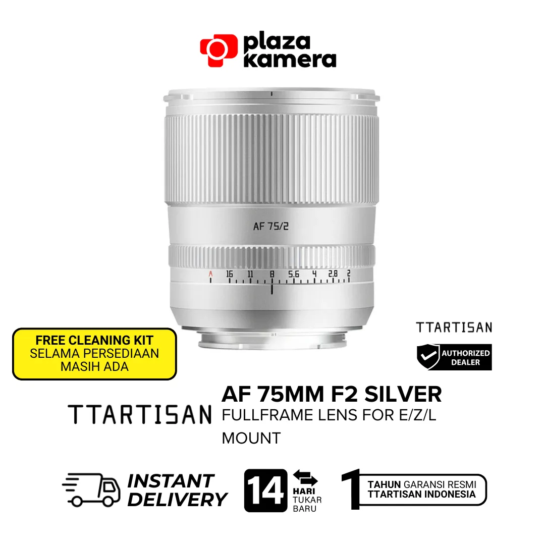 TTARTISAN AF 75MM F2 SILVER