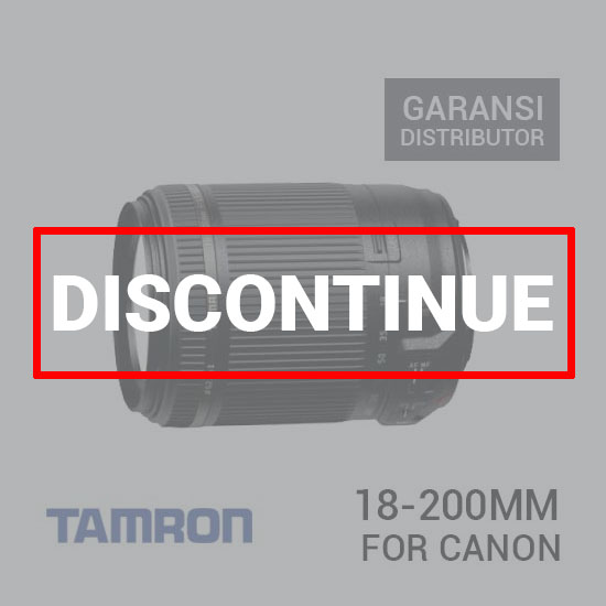 Tamron 18-200mm F/3.5-6.3 Di-II VC For Canon Garansi Distributor