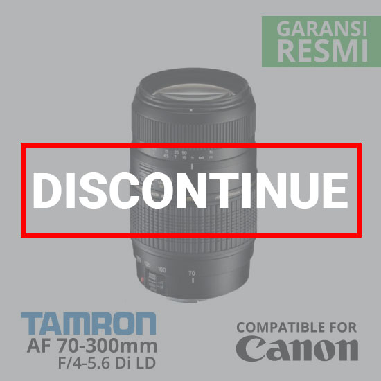 Tamron AF 70-300mm Canon f/4-5.6 Di LD Macro