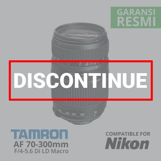 Tamron AF 70-300mm Nikon f/4-5.6 Macro Di LD