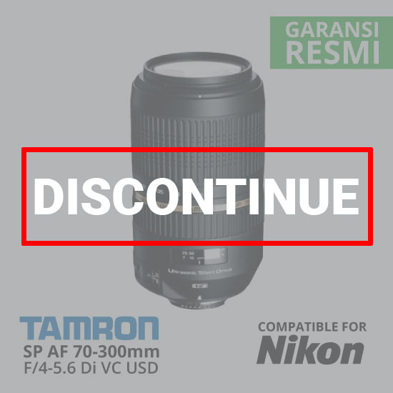 Tamron SP AF 70-300 mm Nikon Di VC USD F/4-5.6