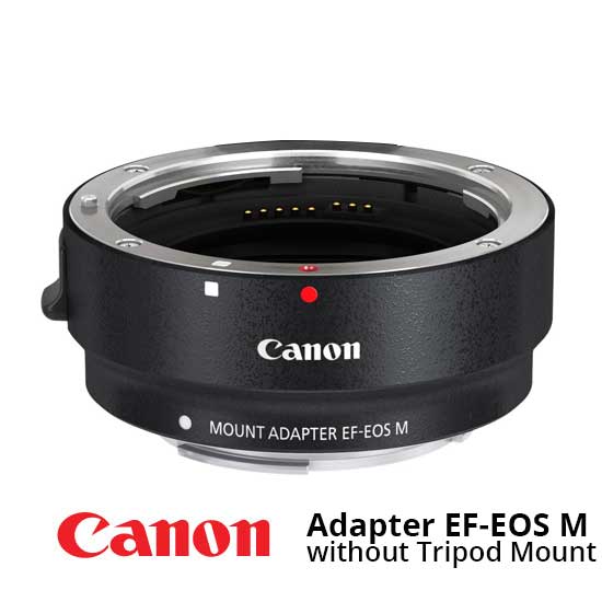 Canon Mount Adapter EF-EOS M without Tripod Mount