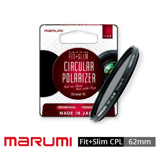Marumi FitSlim Circular PL 62mm Filter Lensa
