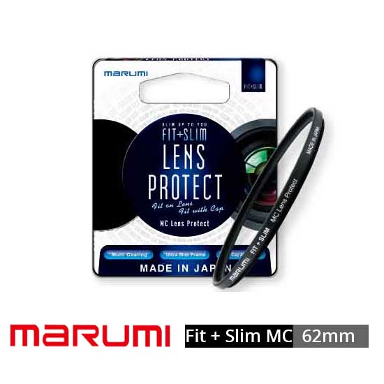 Marumi FitSlim Lens Protect 62mm Filter Lensa
