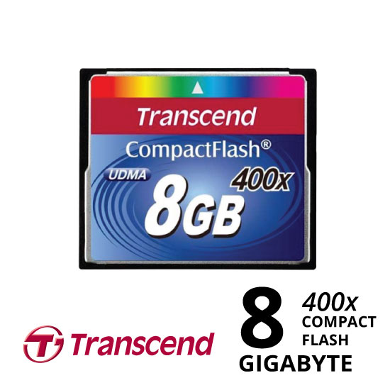 Transcend CompactFlash 400x 8GB