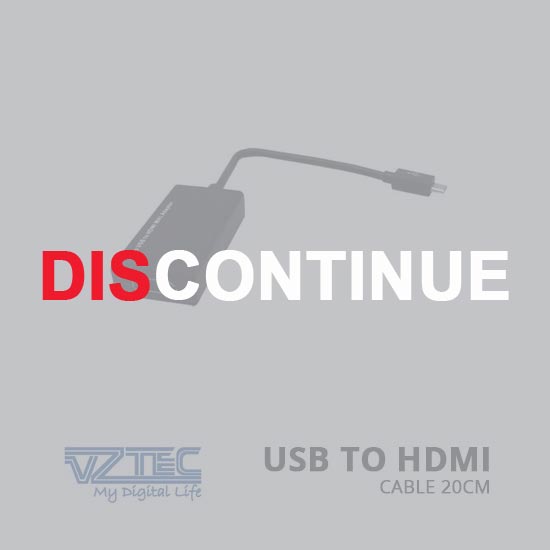 VZTEC USB to HDMI Cable 20cm