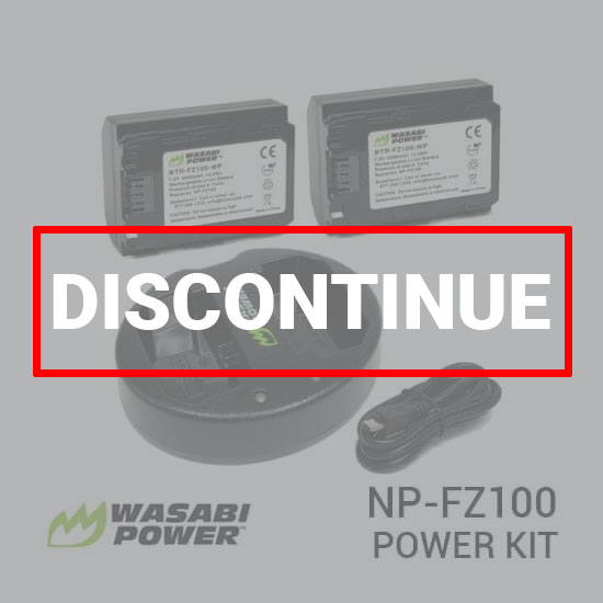 Wasabi Power Kit NP-FZ100 Dual Charger for Sony
