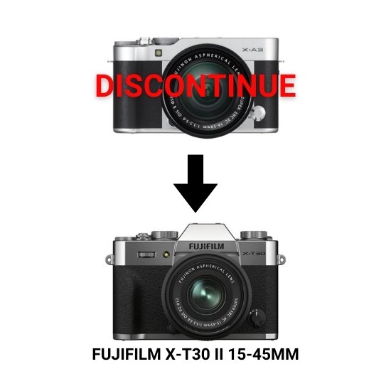 FujiFilm XA3 kit 16-50mm Silver