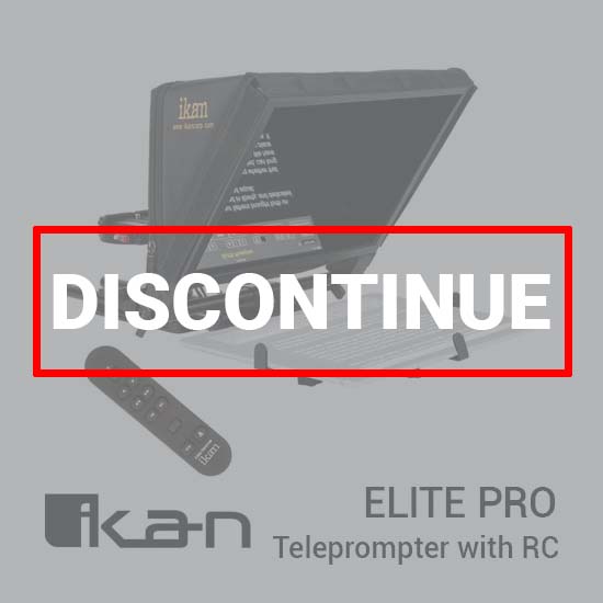 ikan Elite Pro Teleprompter with Remote Control