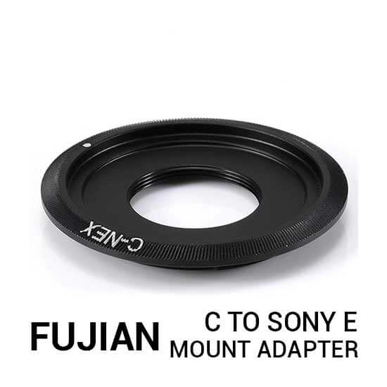 Fujian C-Mount to Sony E CCTV Mount Adapter
