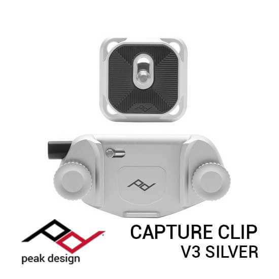 Peak Design Capture Clip V3 Silver