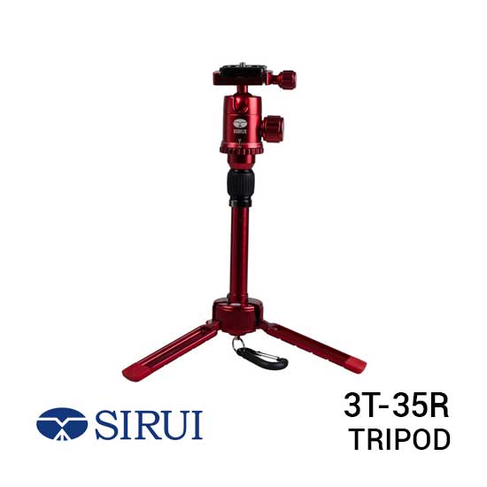 Sirui 3T-35R Red Table Top Tripod