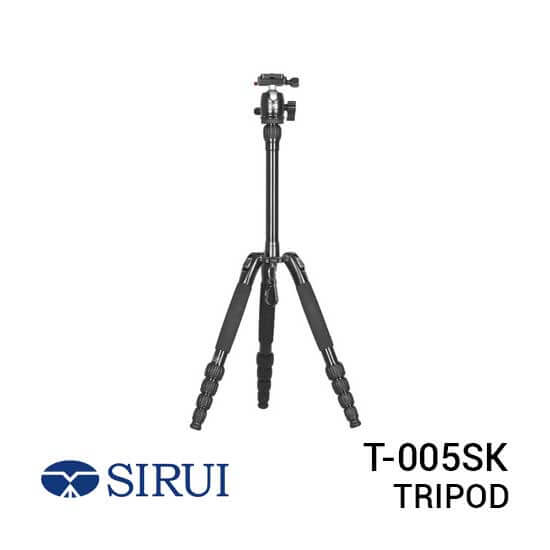Sirui T-005SK Black Aluminium Tripod With B-00K Ballhead