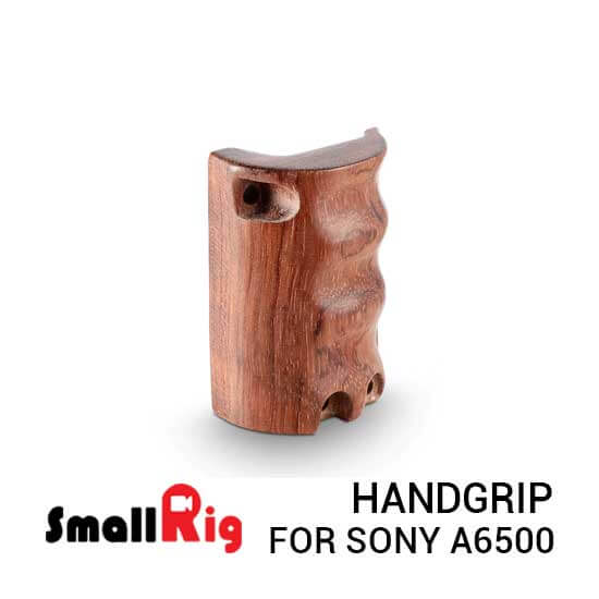 SmallRig Wooden Handgrip for Sony A6500 (1970)
