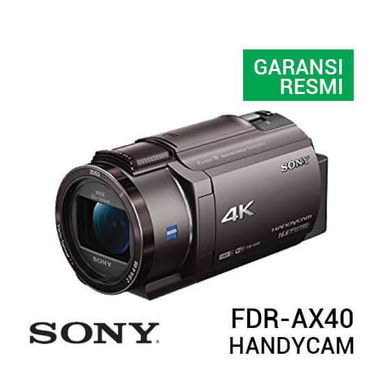 Sony FDR-AX40 Handycam - Plaza Kamera Surabaya