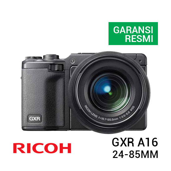 Ricoh GXR A16 24-85mm F3.5-5.5 - Plaza Kamera Surabaya