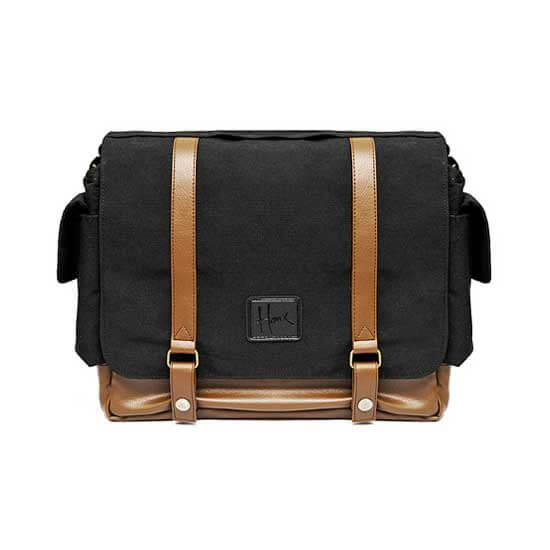 HONX HNX 005 Sling Bag Black Brown - Image 2