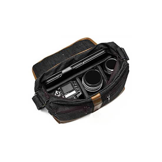 HONX HNX 005 Sling Bag Black Brown - Image 4