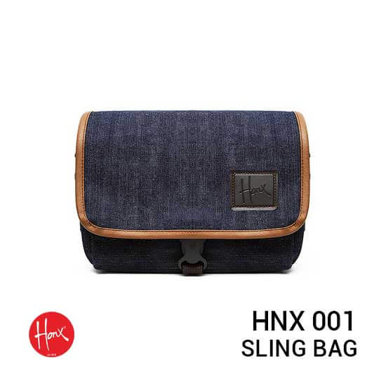 HONX HNX 001 Sling Bag Navy Brown