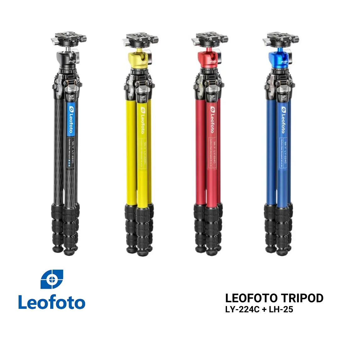 LEOFOTO TRIPOD LY-224C + LH-25