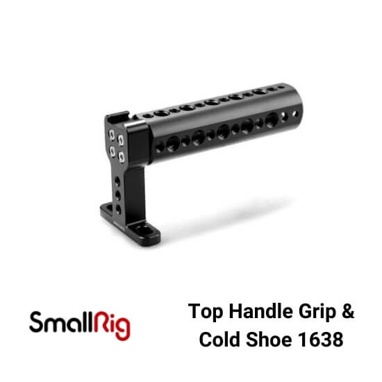 SmallRig Top Handle Grip With Cold Shoe 1638